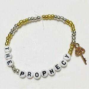 Taylor Swift Eras Tour Friendship Bracelet The Prophecy w/ Key Charm